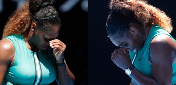 Serena Williams knocked out of Australian Open by Karolina Pliskova after leading 5-1 and holding four match points