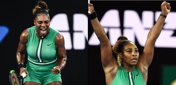 Serena Williams knocks out world's number 1, Simona Halep, to reach her 12th Australian Open quarterfinal