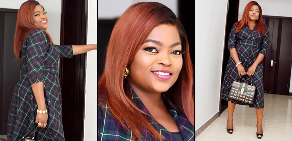 Funke Akindele-Bello Dazzles In First Photos Since Welcoming Her Twin Boys