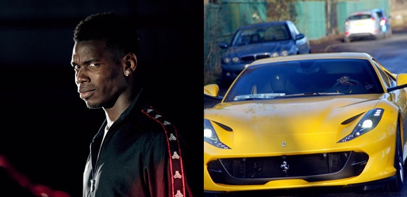 Paul Pogba buys brand new Â£250,000 Ferrari to celebrate childâ€™s birth 