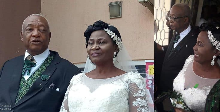 Image result for 73 year old man weds his 63 year old lover in Kaduna (Photos)