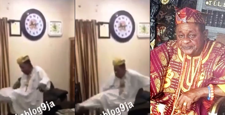 80-Year-Old Alaafin Of Oyo Teaches Subjects How To Disarm A Thief