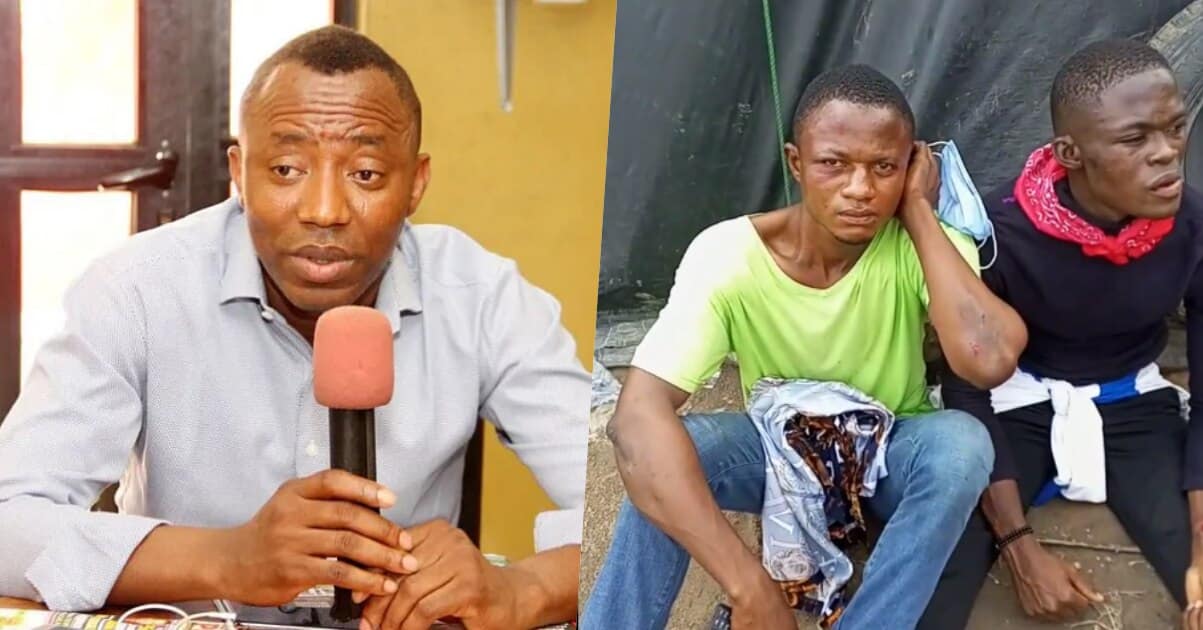 It is criminal to subject any Nigerian citizen to this level of cruelty - Sowore reacts to Peter Obi's supporters being attacked in Lagos