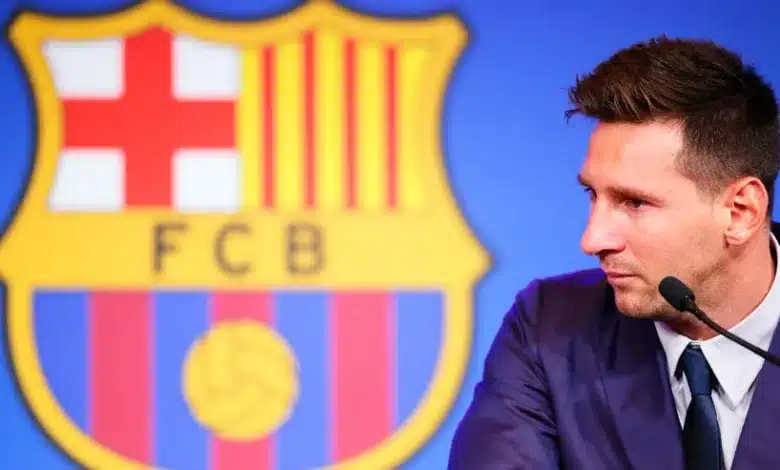 Barcelona are in talks to re-sign Lionel Messi from PSG