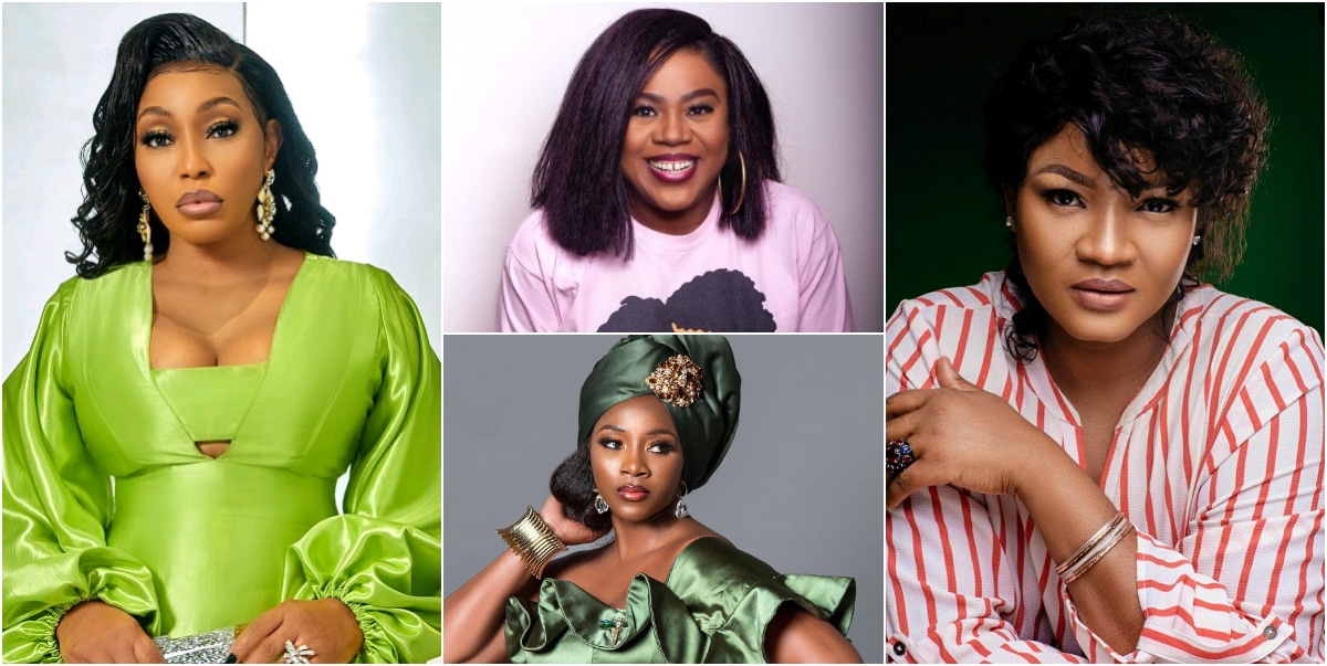 "So social media but we entertained" - Omotola says, shares old video with Genevieve Nnaji, Rita Dominic, Stella Damasus