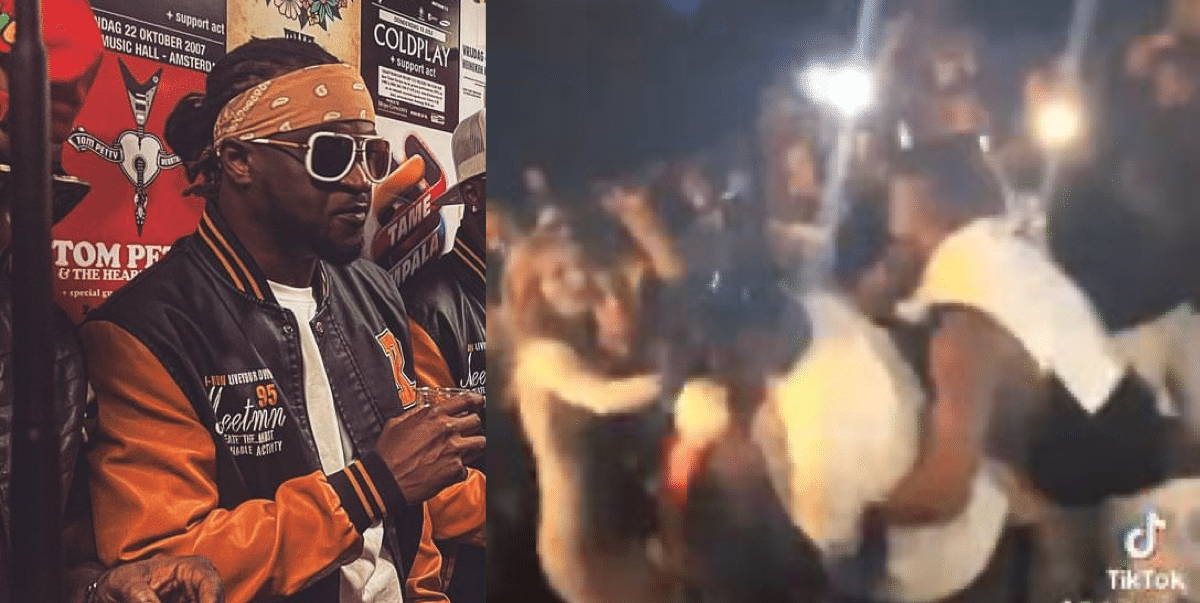 Video of fans fighting over Psquare Paul Okoye’s jacket during performance in Berlin