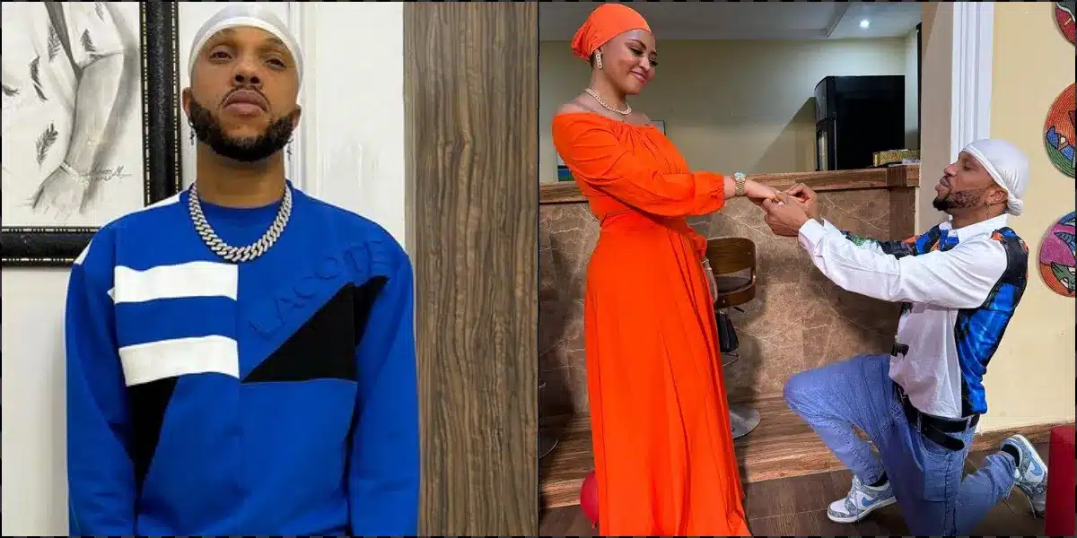 "I see Ned putting you in a phenomenal prison" - Reactions as Charles Okocha proposes to Regina Daniels