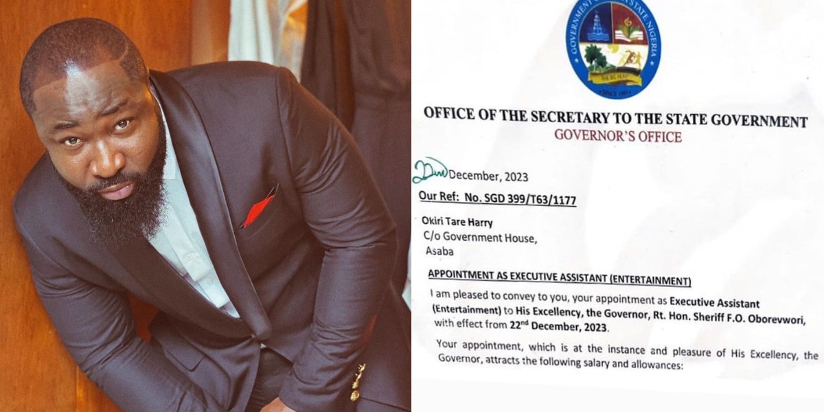 "Address me as Honorable Superstar" – Harrysong reintroduces himself as he bags appointment with Delta State Governor
