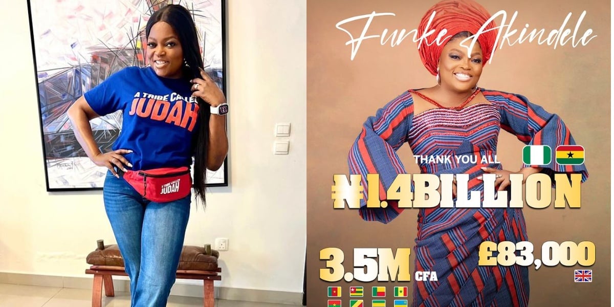 "Thanks for making it the biggest movie for me" – Funke Akindele pens appreciation as 'A Tribe Called Judah' hits over N1.4 billion in box office