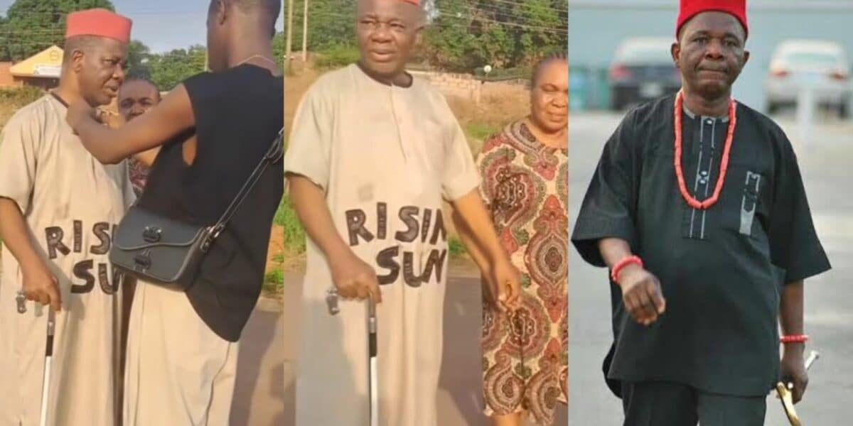 "Old age can sometimes be scary" – New video of Chiwetalu Agu stirs reactions