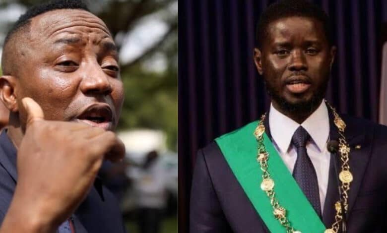 Sowore takes a swipe at Nigerian youths after 44-yr-old Faye is sworn-in as Senegal’s president