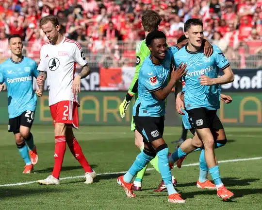 Boniface's Leverkusen one match away from historic Bundesliga title after win over Union Berlin