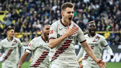 Bayer Leverkusen extend unbeaten streak with dramatic draw against Borussia Dortmund