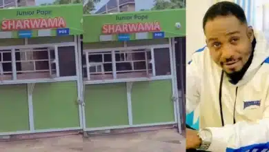 Outrage as Owerri citizen opens Junior Pope shawarma stand