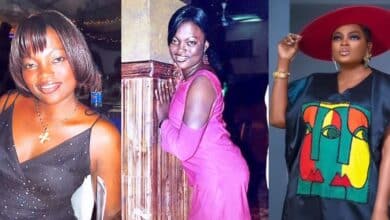 "Black don't crack" – Funke Akindele shares amazing transformation as she jumps on viral 'Esther' challenge