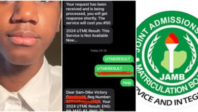 Boy whose UTME result went missing in 2023 retakes exam; his result stuns many